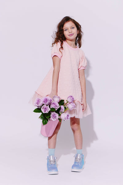 Lola + The Boys Pretty Bow T-shirt Dress