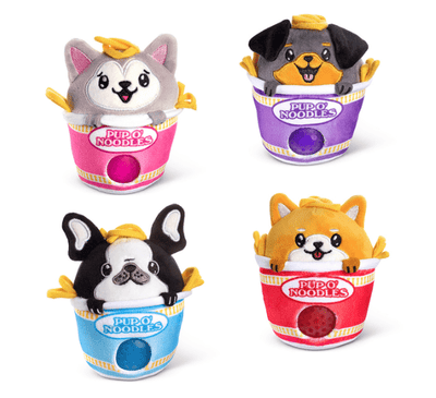 Top Trenz Pup O' Noodles - Sensory Beadie Buddies Squishy Toys