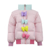 Lola + The Boys Rainbow Bows Puffer