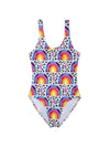 Lola + The Boys Rainbow Flash Swimsuit