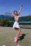 Lola + The Boys Rainbow Sherbet Sequin Tennis Set