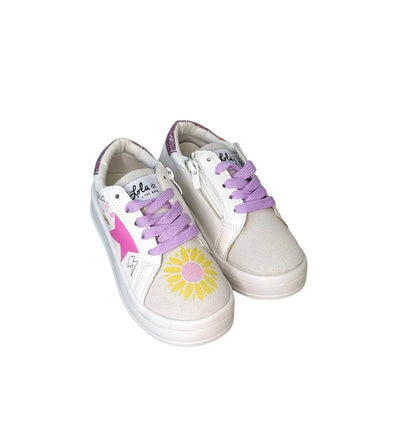 Lola + The Boys Rainbow Sunflower Sneaker