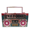 Lola + The Boys Retro Rainbow Boombox