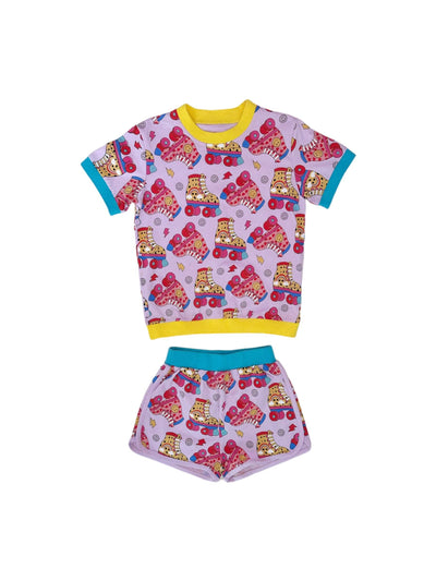 Lola + The Boys Roller Girl Short Set