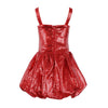 Lola + The Boys Ruby Sequin Bubble Dress