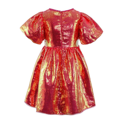 Lola + The Boys Scarlet Party Dress