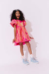 Lola + The Boys Scarlet Party Dress