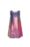 Lola + The Boys Sequin Pastel Ombré Tank Dress