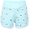 Lola + The Boys Set Baby Blue Rainbow Gem Short Set