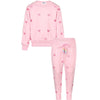 Lola + The Boys Set Full Hearts Jogger Set