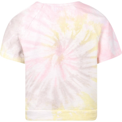 Lola + The Boys Set Happy Face Tie Dye Short Set