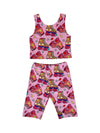 Lola + The Boys Set Roller Girl Athletic Short Set