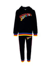 Lola + The Boys Set Supergirl™ Rainbow Stripe Set