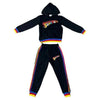 Lola + The Boys Set Supergirl™ Rainbow Stripe Set