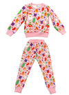 Lola + The Boys Set Women's Holiday Elf Set