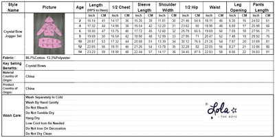 exclude-new-arriv Sets Crystal Bow Jogger Set