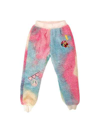 Lola + The Boys Sets Fuzzy Pastel Tie Die Patch Set