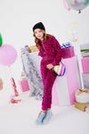 Lola + The Boys Sets Hot Pink Magic Sequin Set