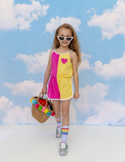 exclude-sale Sets Sunshine Love Romper