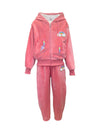 Lola + The Boys Sets Unicone Sparkle Velour Set