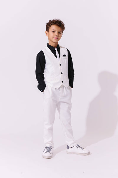 Lola + The Boys Sets White Night Special Occasion Suit