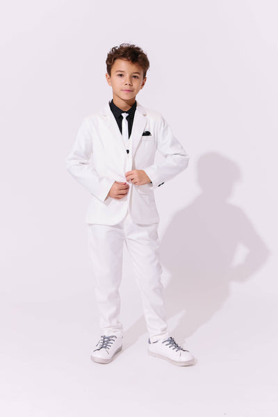 Lola + The Boys Sets White Night Special Occasion Suit