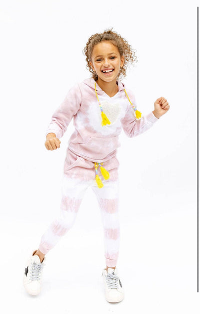 Lola + The Boys Sets Women's Candy Heart Tie Dye Set