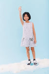 Lola + The Boys Shimmer Bow Party Dress