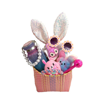 Lola + The Boys Shimmer Bunny Basket - Value $110