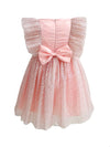 Lola + The Boys Shimmer Crystal Stars Tulle Dress