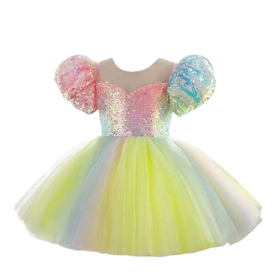 Lola + The Boys 2/3 Shimmer Princess Party Dress