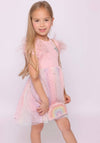 Lola + The Boys Shining Star Feather Tutu Dress