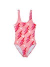 Lola + The Boys Shiny Sugar Flash Swimsuit