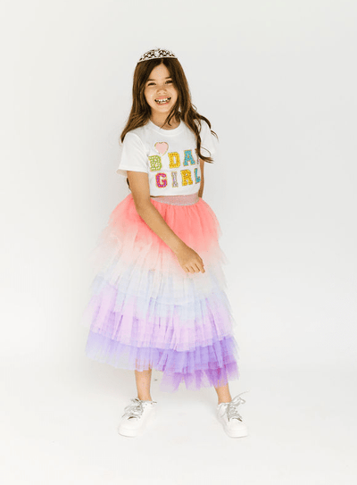 Lola + The Boys skirt Cotton Candy Maxi Tutu