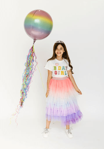 Lola + The Boys skirt Cotton Candy Maxi Tutu