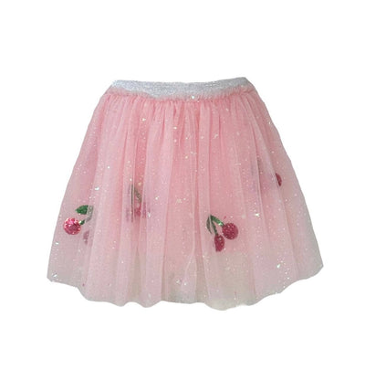 Lola + The Boys skirt Sequin Cherry Tutu