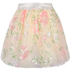 Lola + The Boys Skirts Beaded Floral Tutu Skirt