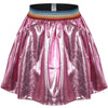 Lola + The Boys Skirts Magenta Rainbow Foil Skirt