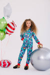 Lola + The Boys Sleepwear Nutcracker Holiday Onesie