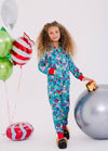 Lola + The Boys Sleepwear Nutcracker Holiday Onesie