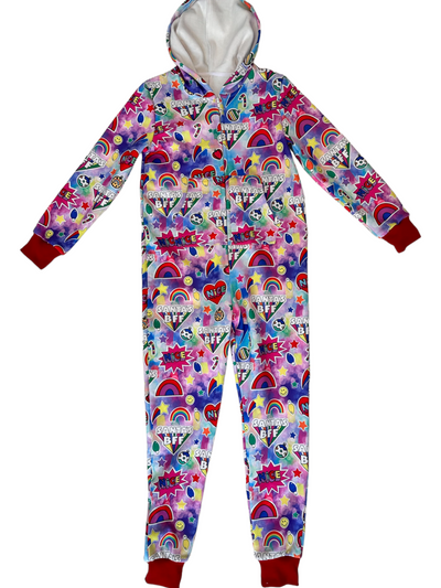 Lola + The Boys Sleepwear Women's Santa’s BFF Holiday Onesie