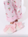 exclude-new-arriv Slippers Cutie Bow Plush Slippers