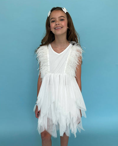 Lola + The Boys Snow Gigi Dress