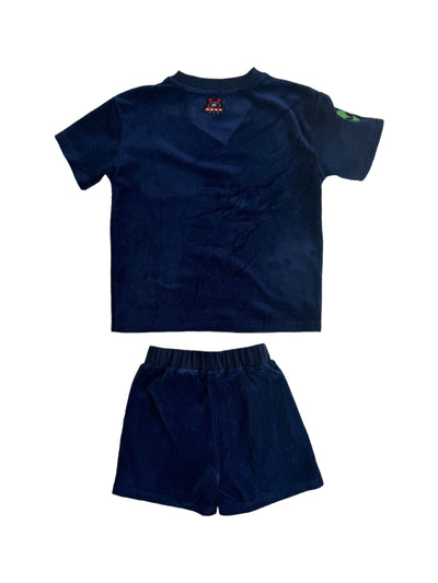 Lola + The Boys Space Patches Velour Set