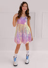 lola-spring Sparkle Ombre Rainbow Dress