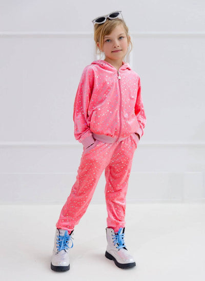 lola-spring Sparkle Stars Joggers Set