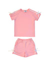 Lola + The Boys Sporty Bow Short Set