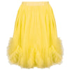 Lola + The Boys Sunny Tulle  Ruffle Midi Skirt