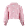 Lola + The Boys Super Stars Cropped Jacket