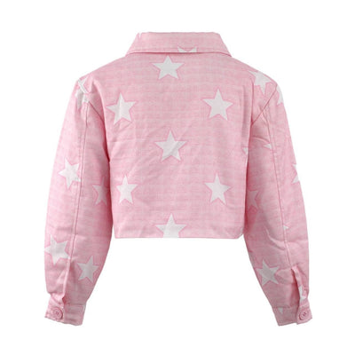 Lola + The Boys Super Stars Cropped Jacket